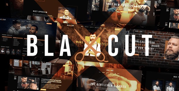 Blaxcut (v1.0.0) 理发店与美发沙龙WordPress主题