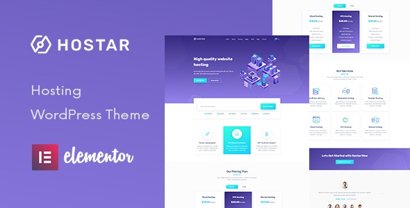 Hostar (v1.0.5) 网络托管WordPress主题
