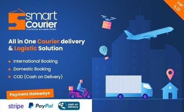 Smart Courier Delivery and Logistic Management Application v5.0.0 - 智能快递与物流管理应用