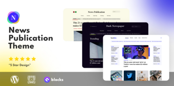 News Publication Theme v1.0.0 WordPress - 新闻发布主题