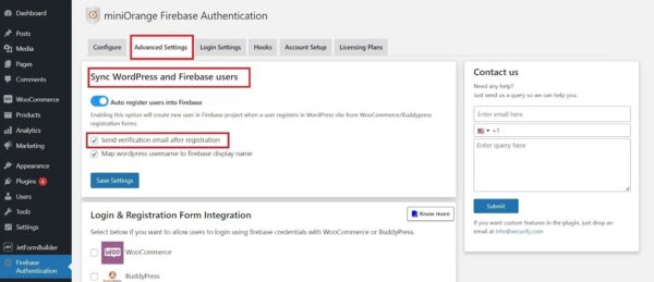 MiniOrange Firebase Authentication Enterprise v22.0.6 - WordPress企业级Firebase身份验证插件