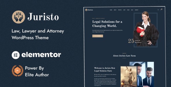 Juristo v1.0.1 律师与法律顾问WordPress主题