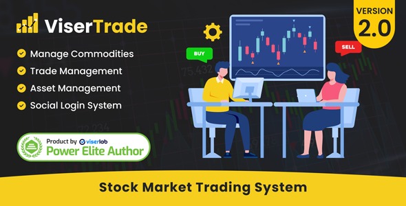 ViserTrade v2.0 Stock Market Trading System - 股票市场交易系统