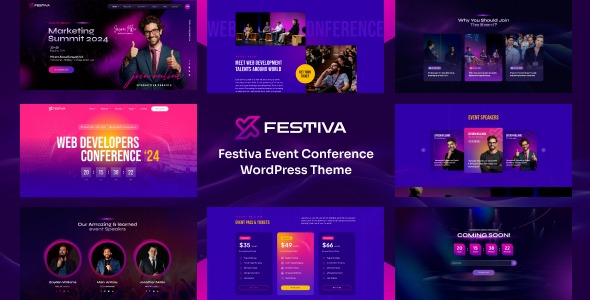 Festiva v1.0.0 Event & Conference WordPress Theme - 活动与会议WordPress主题