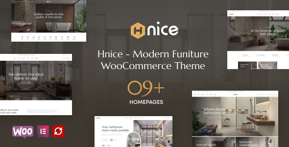Hnice v1.0.14 Modern Funiture WooCommerce Theme - 现代家具WooCommerce主题
