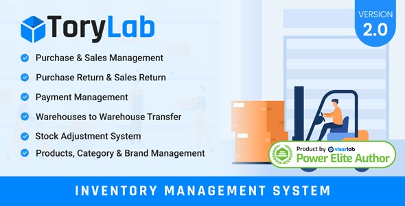ToryLab v2.0 Inventory Management System - 高效库存管理系统