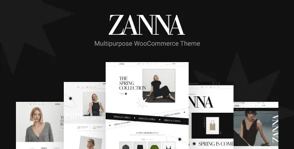 ZANNA (v1.0.4) Elementor WooCommerce主题 - 现代电商网站设计
