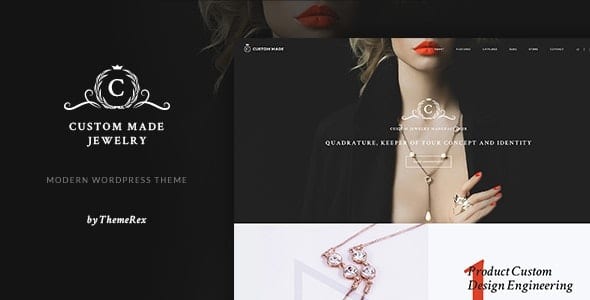 Custom Made (v1.1.17) 珠宝制造商和商店WordPress主题