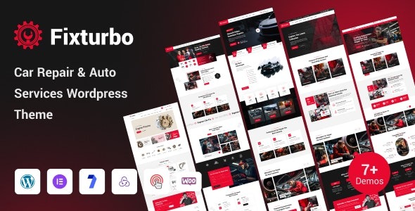 Fixturbo (v1.0.3) 汽车服务与维修WordPress主题