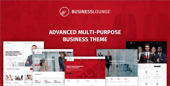 Business Lounge (v2.1.1) 多功能咨询与金融主题