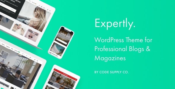 Expertly v1.8.7 WordPress博客和杂志主题 - 专业人士的首选