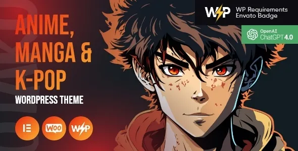 Otaku (v1.5.0) 动漫、漫画和K-Pop WordPress主题