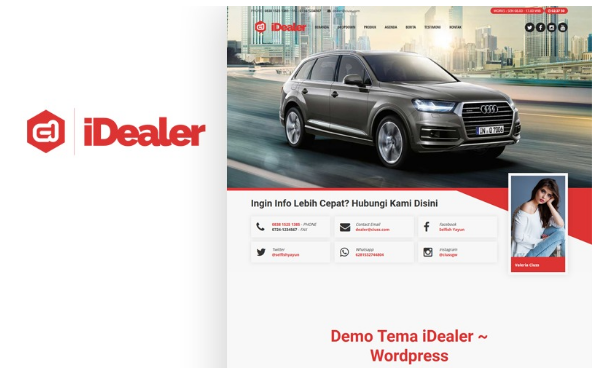 iDealer WP Dealer Themes v3.3 - 汽车经销商WordPress主题