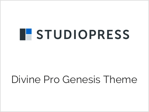 StudioPress Divine Pro Genesis WordPress主题 v1.0.7 - 专业响应式网站设计