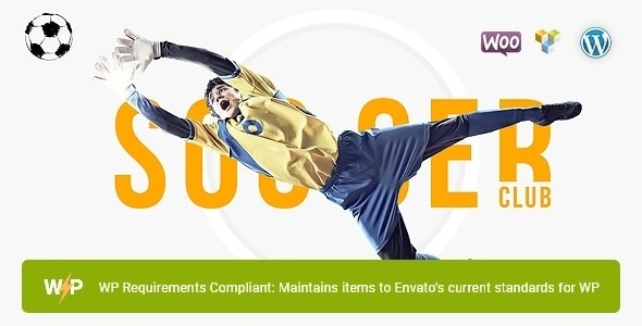 SoccerClub (v2.0.0) 足球俱乐部和足球联赛WordPress主题