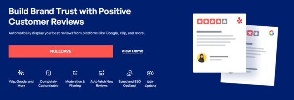 Reviews Feed Pro Elite v2.0 - 专业评论展示插件