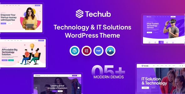 Techub (v1.0) 技术与IT解决方案WordPress主题