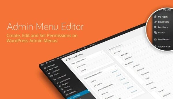 Admin Menu Editor Pro v2.28 + Addons - WordPress后台菜单编辑器专业版及扩展插件