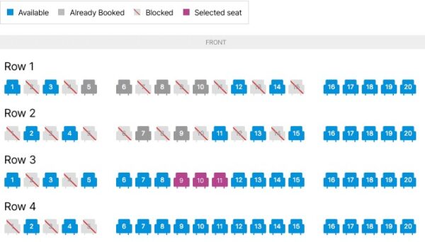 FooEvents Seating (v1.9.1) - WordPress活动座位管理插件