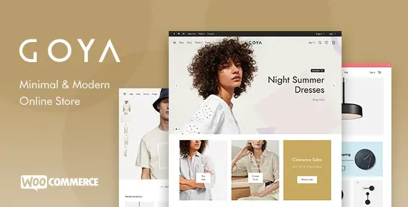 Goya (v1.0.8.29) 现代WooCommerce主题 - 优雅设计与电商功能完美结合