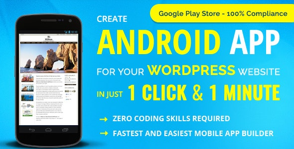 Wapppress为任何WordPress网站构建Android移动应用 v6.0.7
