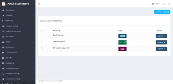 Active eCommerce Offline Payment Add-on v1.6 - 电子商务离线支付插件