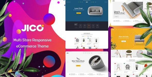 Jico (v1.1.0) 家具与家居装饰 WooCommerce WordPress主题
