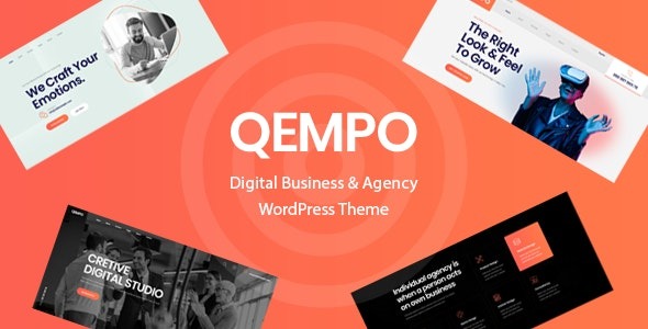 Qempo (v1.4.0) 数字机构服务WordPress主题