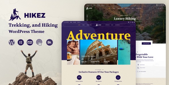 Hikez (v1.0.1) 冒险旅行WordPress主题