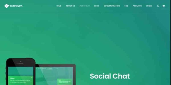 Activated* Social Chat PRO (v7.6.4) QuadLayers - 专业WhatsApp聊天插件