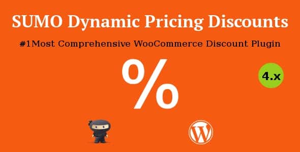 SUMO WooCommerce Dynamic Pricing Discounts v6.5.0 - WooCommerce高级动态定价折扣系统