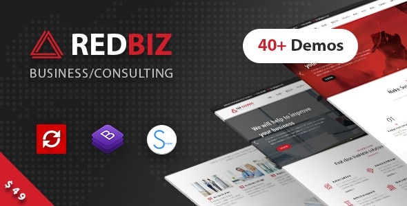 RedBiz (v1.2.9) 金融与咨询多功能WordPress主题