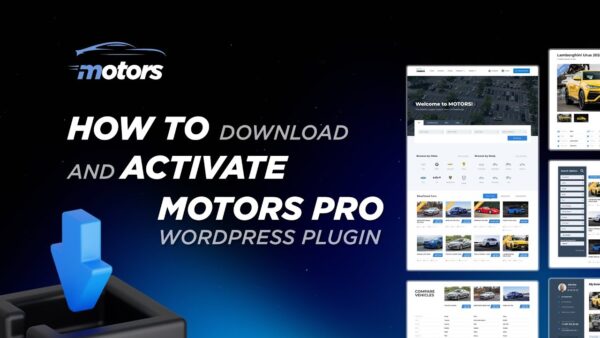 Motors Pro Plugin (v1.2.11) 汽车经销商、分类广告和列表专业版插件