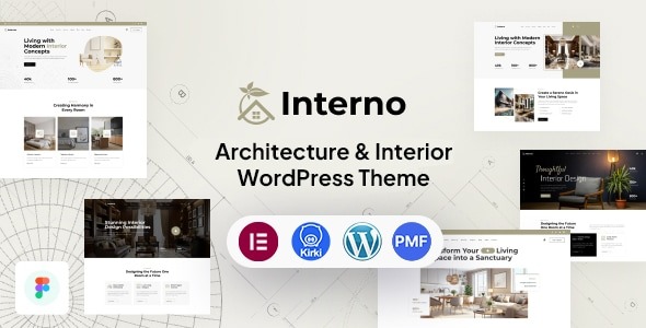 Interno v1.0.9 建筑与室内设计WordPress主题