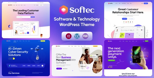Softec v1.1.8 软件与技术 WordPress主题 - 专业科技网站模板