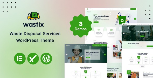 Wastix (v1.0.0) 垃圾处理服务WordPress主题