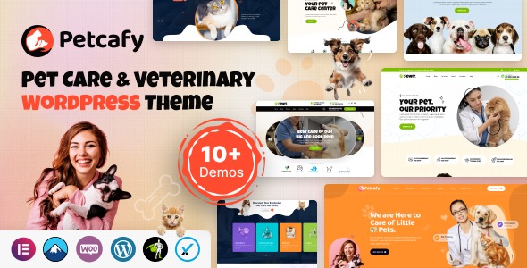 Petcafy (v1.0.0) 宠物护理与兽医WordPress主题