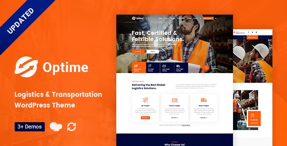 Optime (v1.0.4) 物流与运输 WordPress 主题