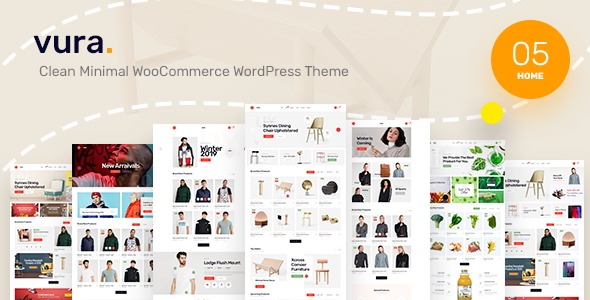 Vura (v1.0) 简洁极简 WooCommerce WordPress 主题