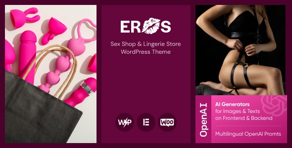 Eros (v1.2.0) 性感内衣店与成人用品商店WordPress主题