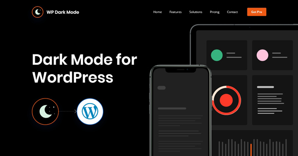 WP Dark Mode Ultimate v5.0.9 + v4.0.9 最佳WordPress暗黑模式插件