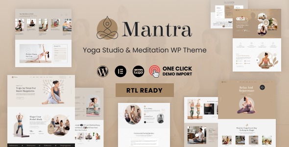 Mantra v1.0.5 Yoga Fitness WordPress Theme - 瑜伽冥想WordPress主题