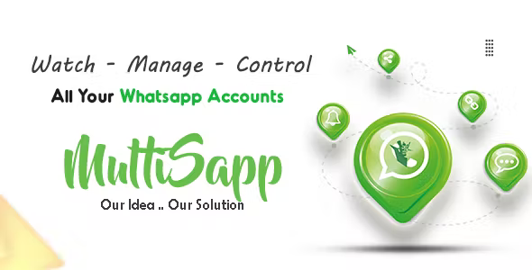 MultiSapp Multi Whatsapp Manager v1.2 – 多账号WhatsApp管理工具