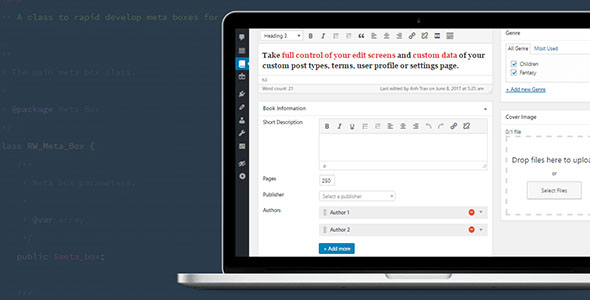 Meta Box 5.6.6 + Addons – 用于巧妙自定义结果的自定义字段插件