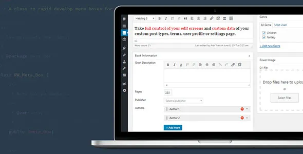 Meta Box AIO 1.16.6 开心版 – 重新配置的自定义字段