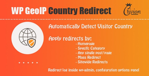 WP GeoIP Country Redirect 3.6 开心版
