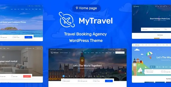 MyTravel 1.0.13 – 旅游酒店名宿预订网站WordPress主题