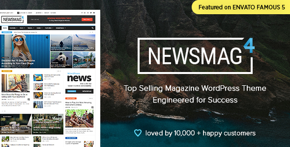 Newsmag 5.2.3 开心版 – 报纸和杂志WordPress主题