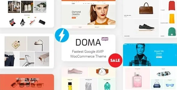 Doma 3.1.1 – Google AMP 多供应商WooCommerce主题
