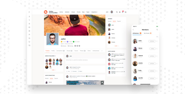 BuddyBoss Platform 2.1.2 + Pro 2.1.7.1 – BuddyBoss主题2.1.5为空